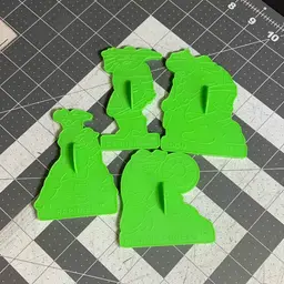 TMNt Vintage Cookie Cutter Set 1990