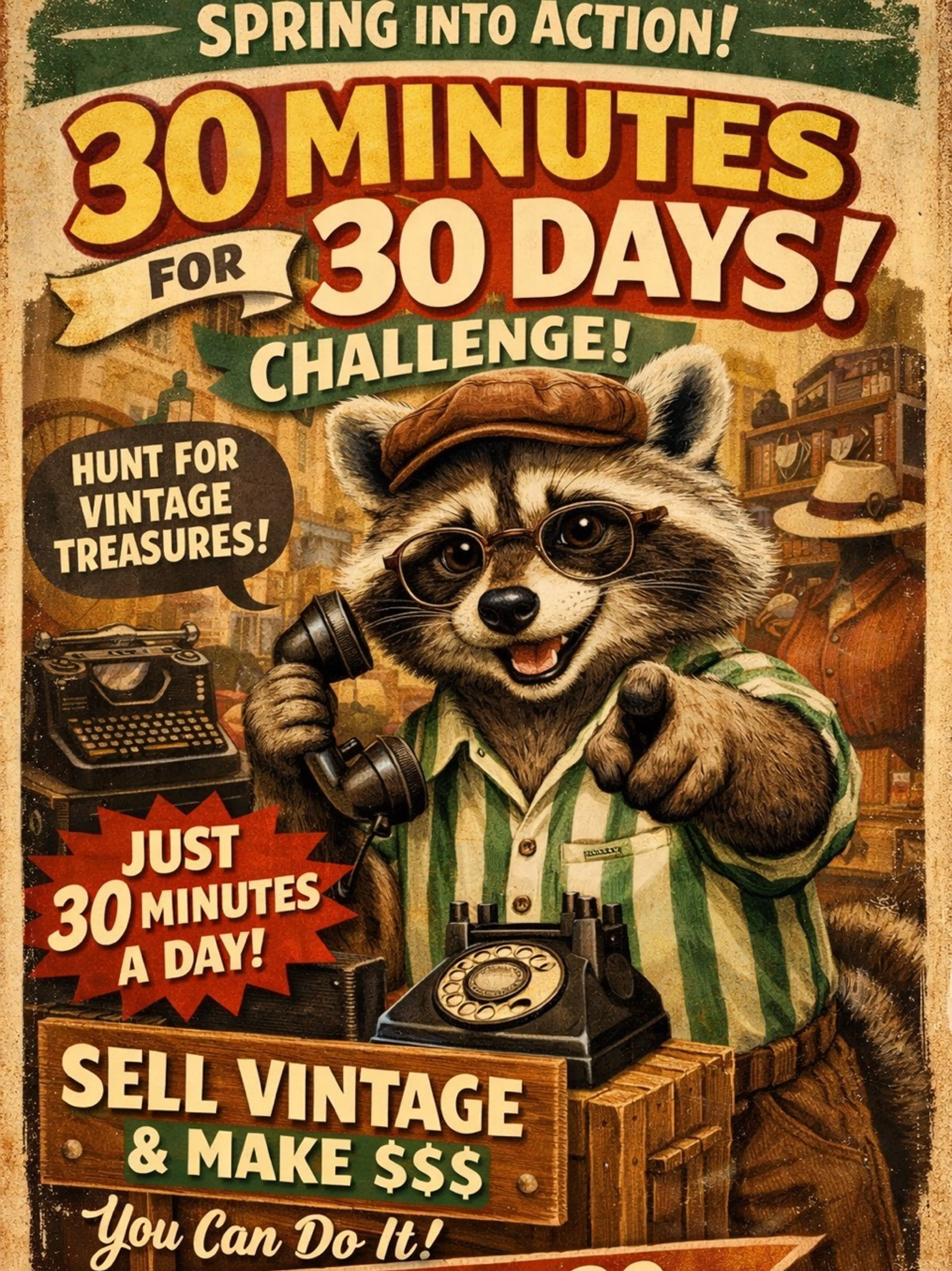 Setting A Goal For Some Spring Cleaning!