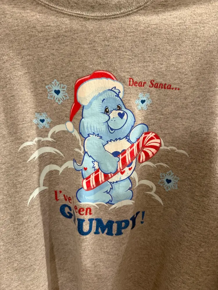 Vintage 2004 Care Bears Christmas Sweatshirt Medium