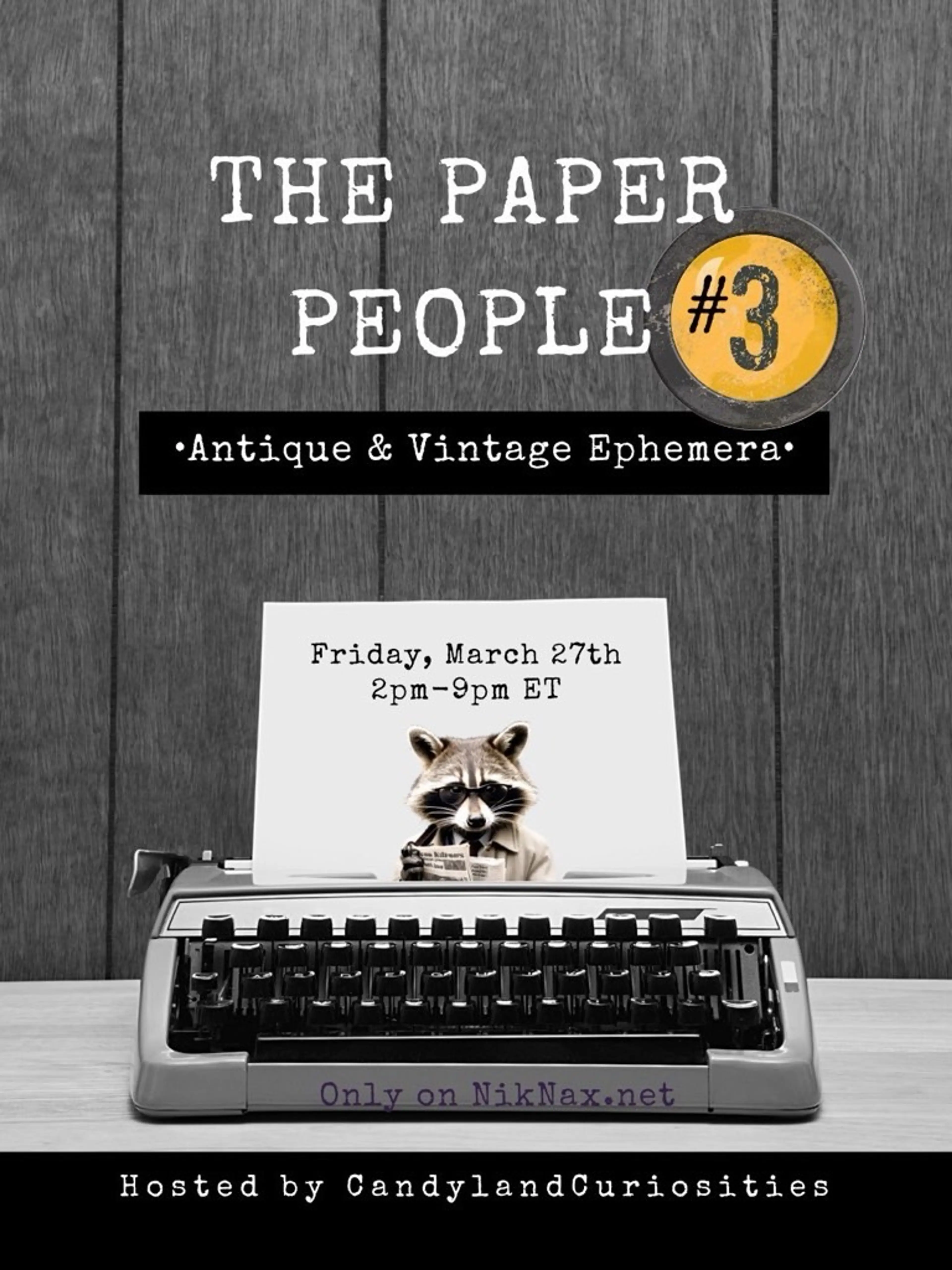 The Paper People with KandMVintage 