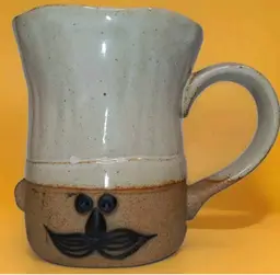 Takahashi San Francisco “Le Chef” Hand Painted  Stoneware Pottery Mug Chef Hat