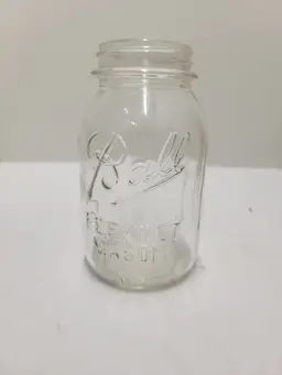 clear glass ball perfect mason jar