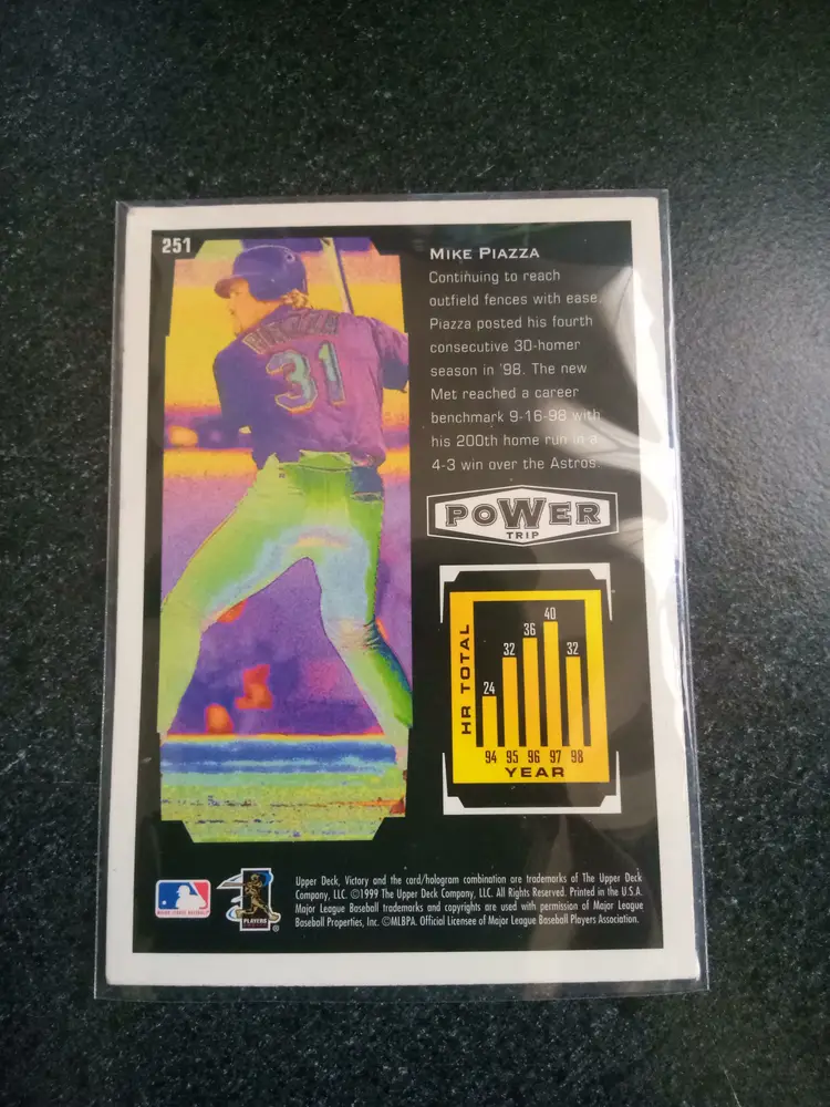 1999 Upper Deck Mike Piazza