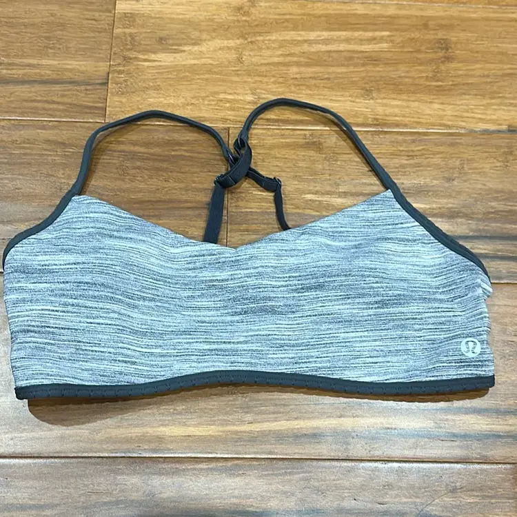 LULULEMON Size 8 Sports Bra Strappy Sports Bra Athleisure
