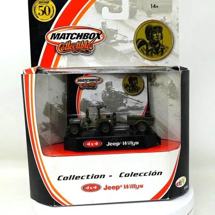 Matchbox Collectibles 4x4 Jeep Willys #97055 1:64 Scale Brand New Sealed