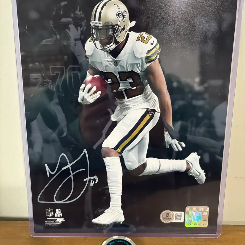 Marshon Lattimore - Signed 8x10 - New Orleans Saints