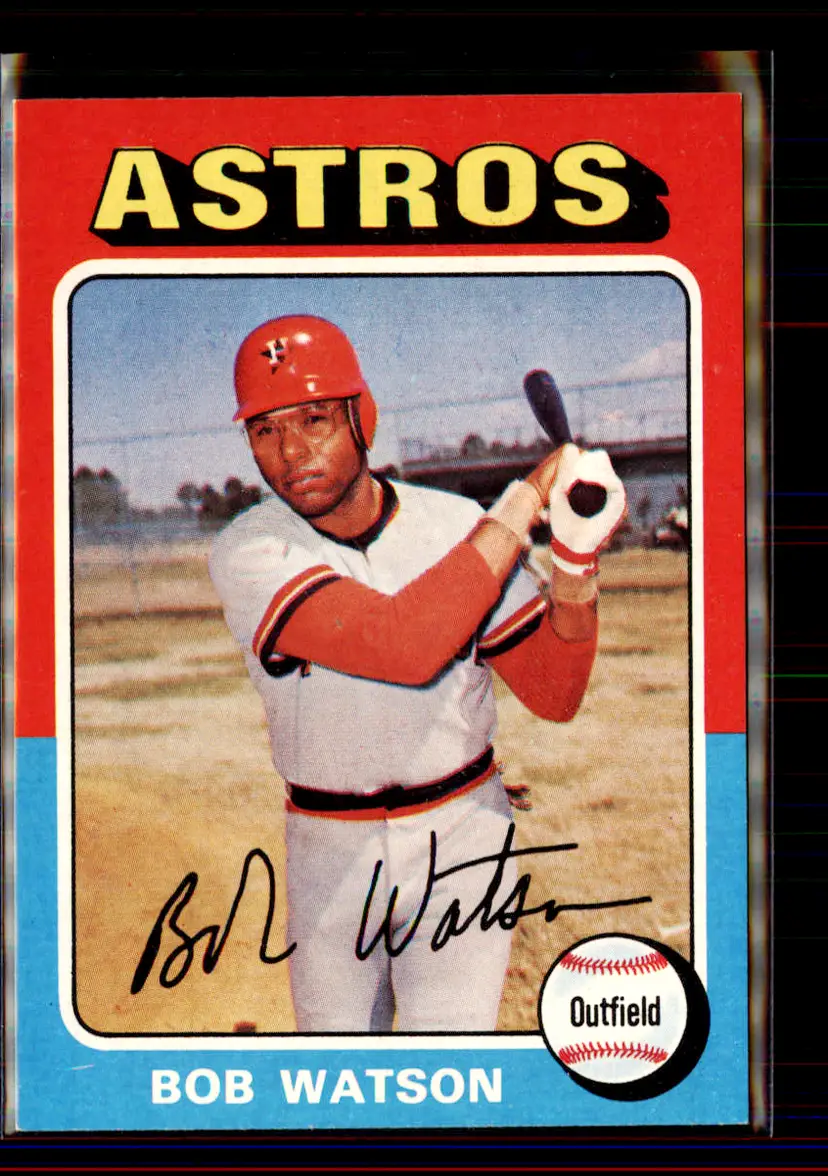 Bob Watson 1975 Topps #227 - Houston Astros - (pk4-157)
