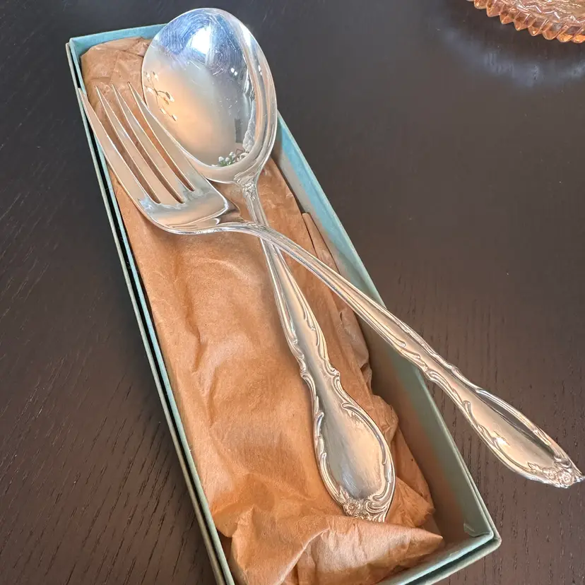 WM Rogers “Moonlight” Serving Set