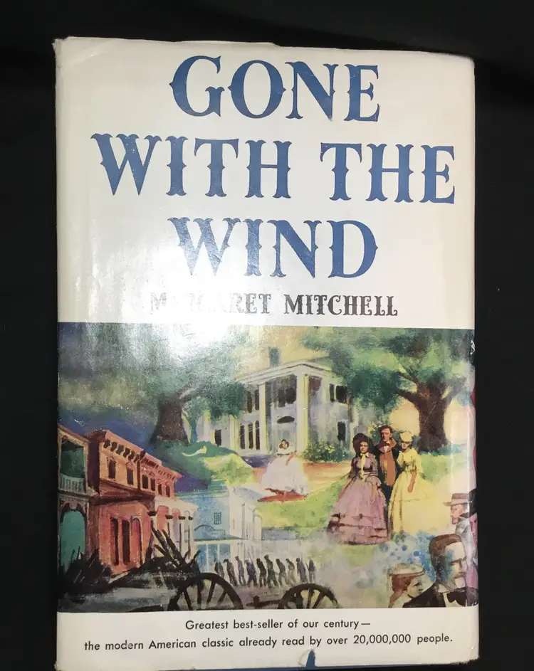 Book, Gone With the Wind, Book Club Edition 1964 by Margaret Mitchell