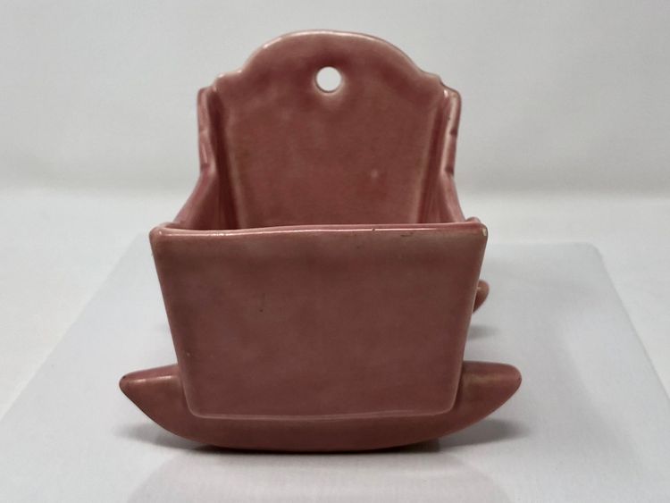 Pretty Pink Baby Cradle Planter