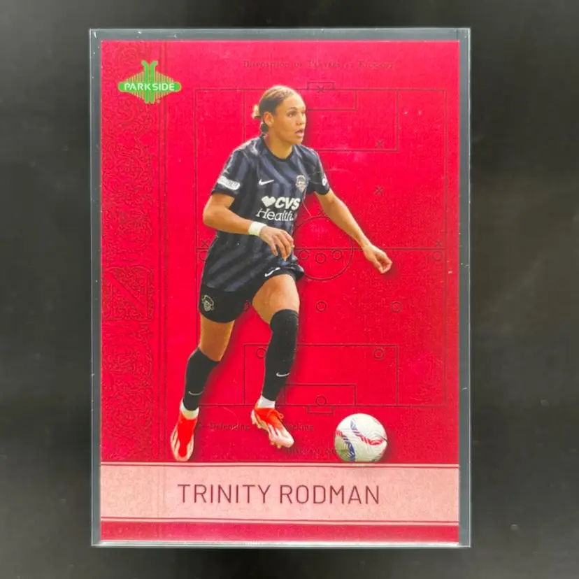 Trinity Rodman 2024 Parkside Look Book Soccer Card