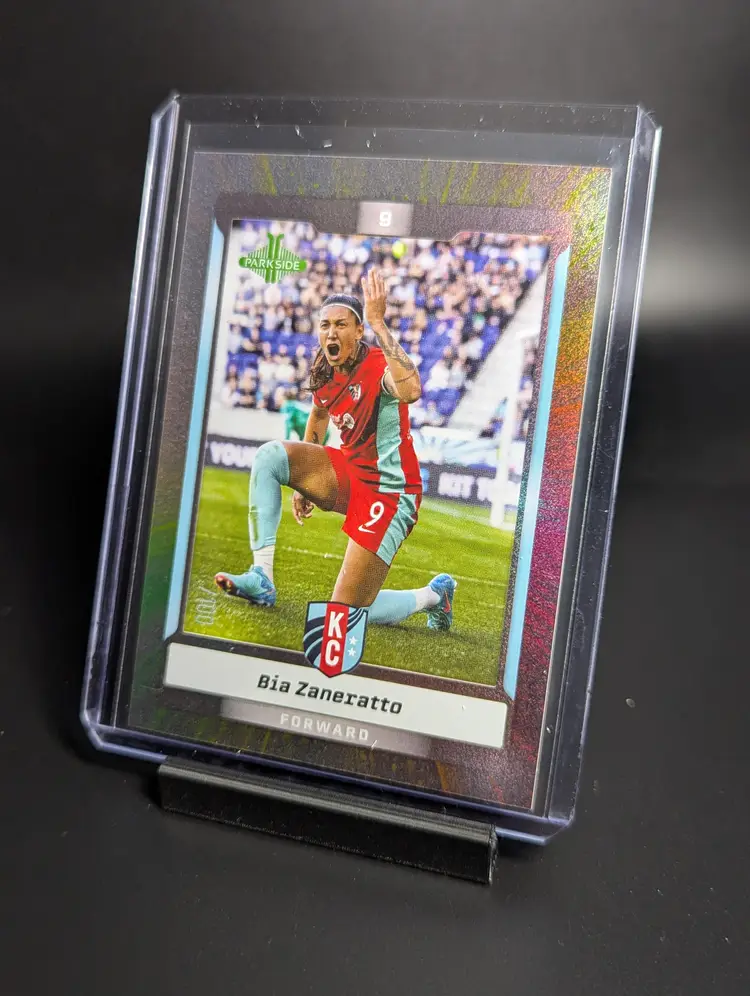 2025 Parkside NWSL Vol 1 Shimmer /100 Bia Zaneratto KC Current