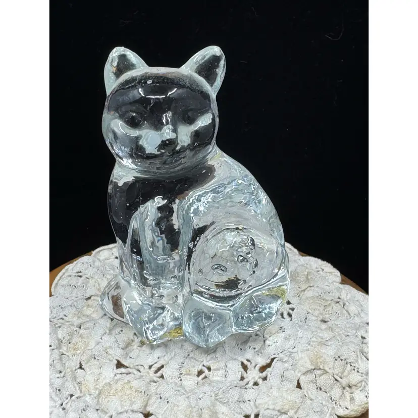 Princess House Crystal Cat