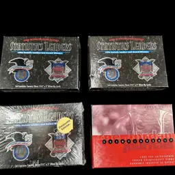 Lot Of Card Sets 1997 Michael Jordan & 1996 Statistic Leaders ( 1 Sealed, 3 Opened But Complete)