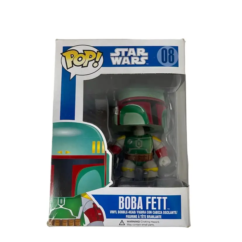 Funko Pop Star Wars-Boba Fett #8 Blue Box Series 2