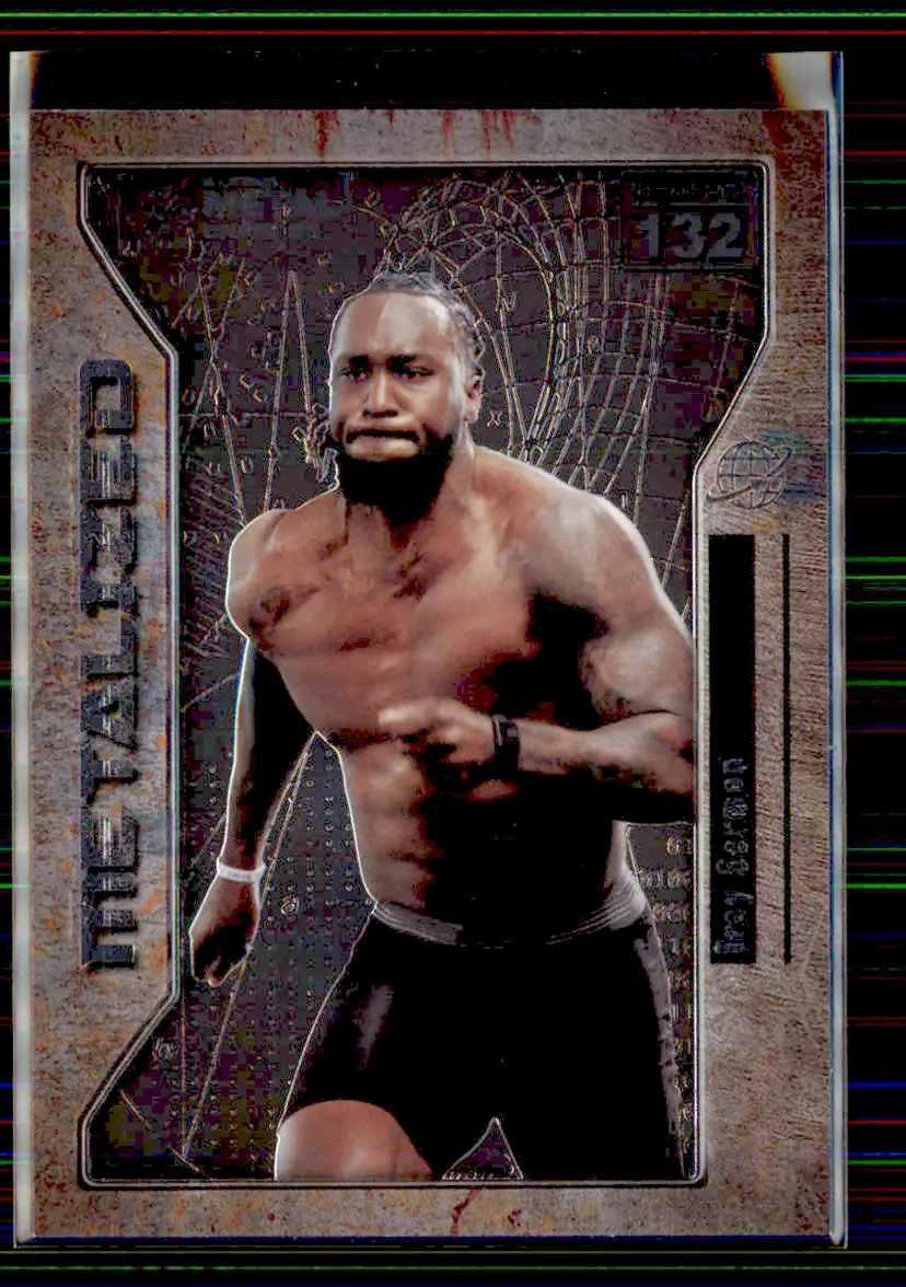 Trey Sermon 2021 SkyBox Metal Universe Champions Metalized #132 - Ohio State Buckeyes - (153-245)