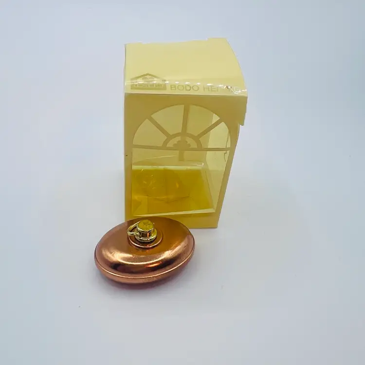 Bodo Hennig Miniature Dollhouse Copper Roasting Pan/ Hot Water Bottle ? 1”x 1.5”