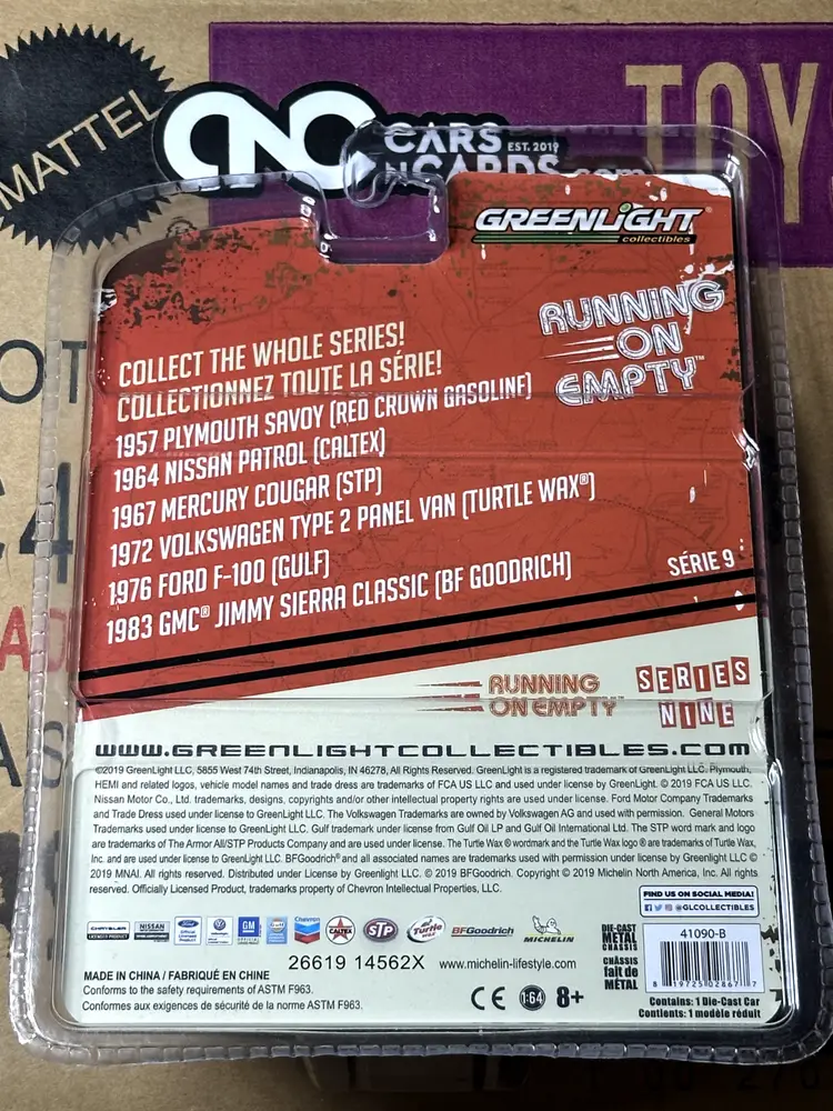 Greenlight Running on Empty 1964 Nissan Patrol Caltex Green Machine Chase