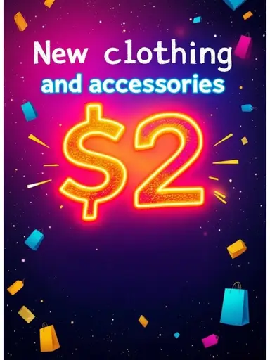 New Clothing & Accessories 