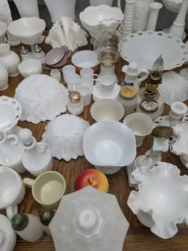 Milk Glass Monday Evening 