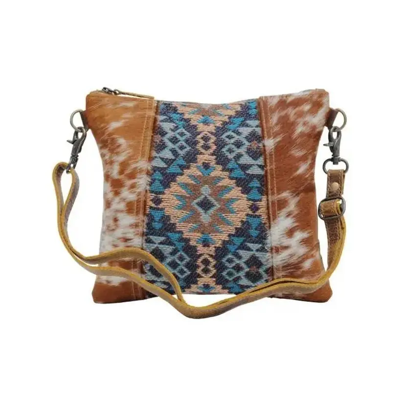 Myra Bag Boho Cowhide Crossbody Bag