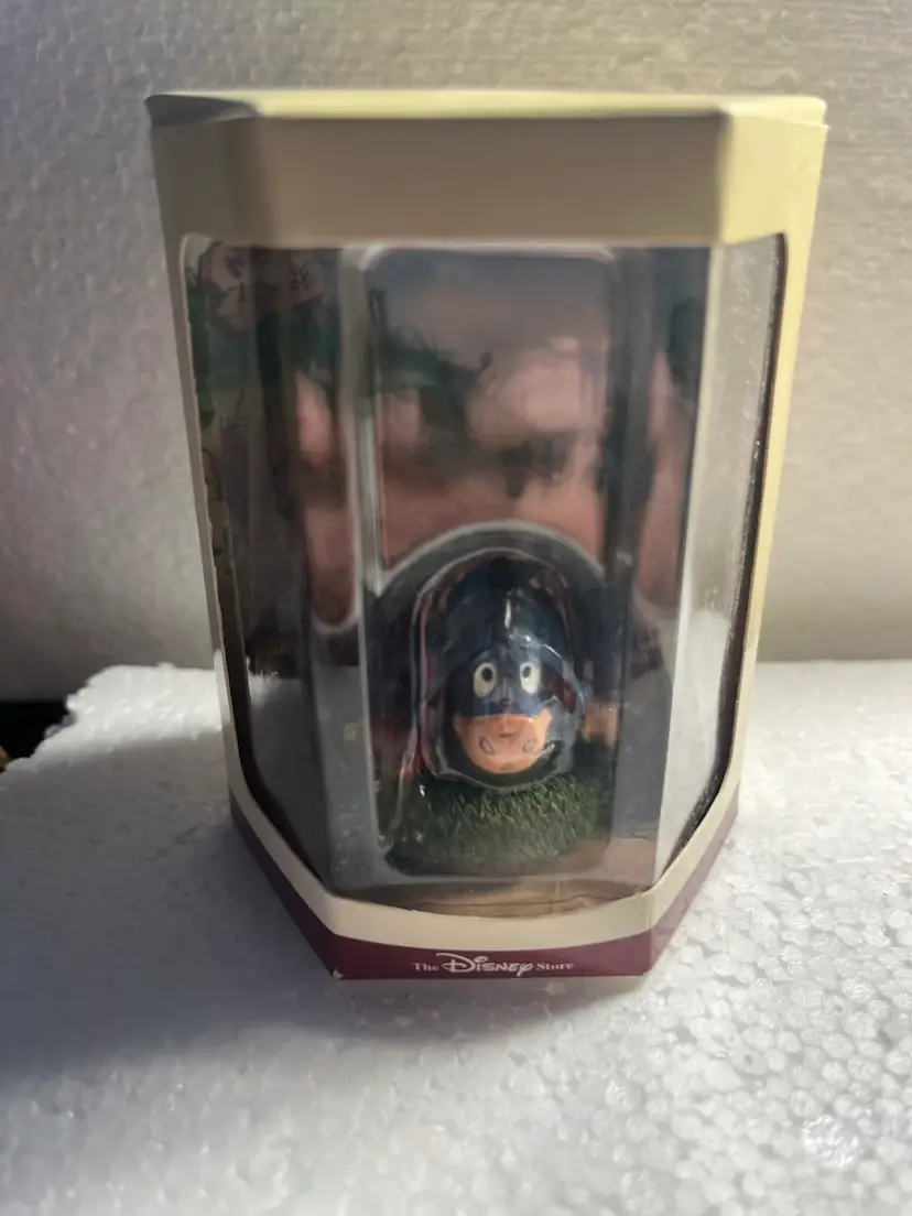 1966 Disney Tiny Kingdom Winnie The Pooh Figurines In Boxes As Pictured Eeyore