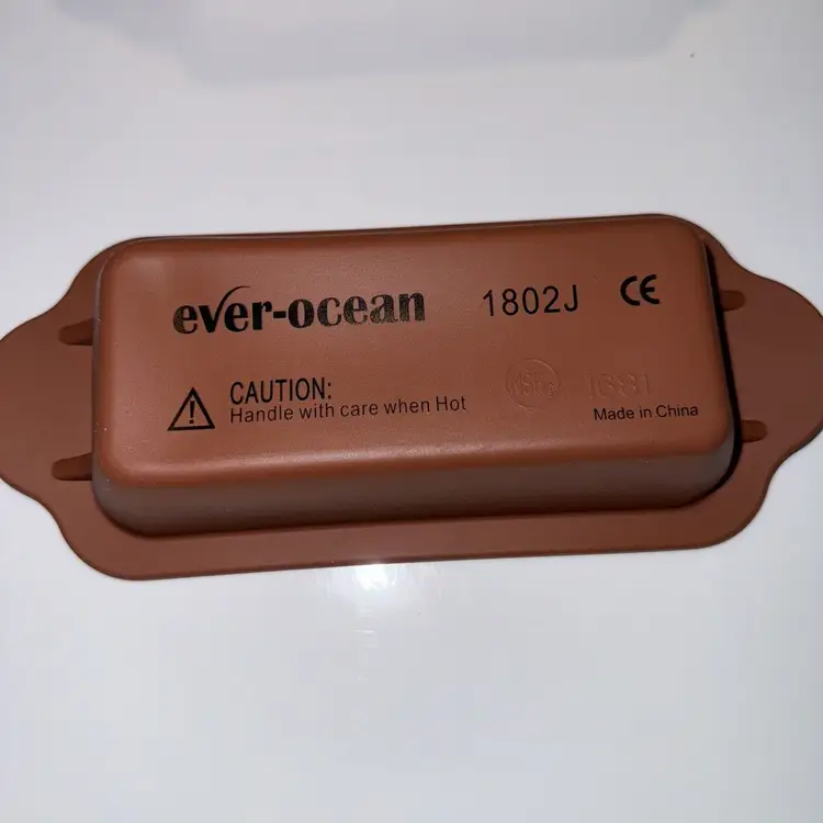 8 Pack - Ever Ocean Silicone Loaf Pan Subway Heating Tray 1801K