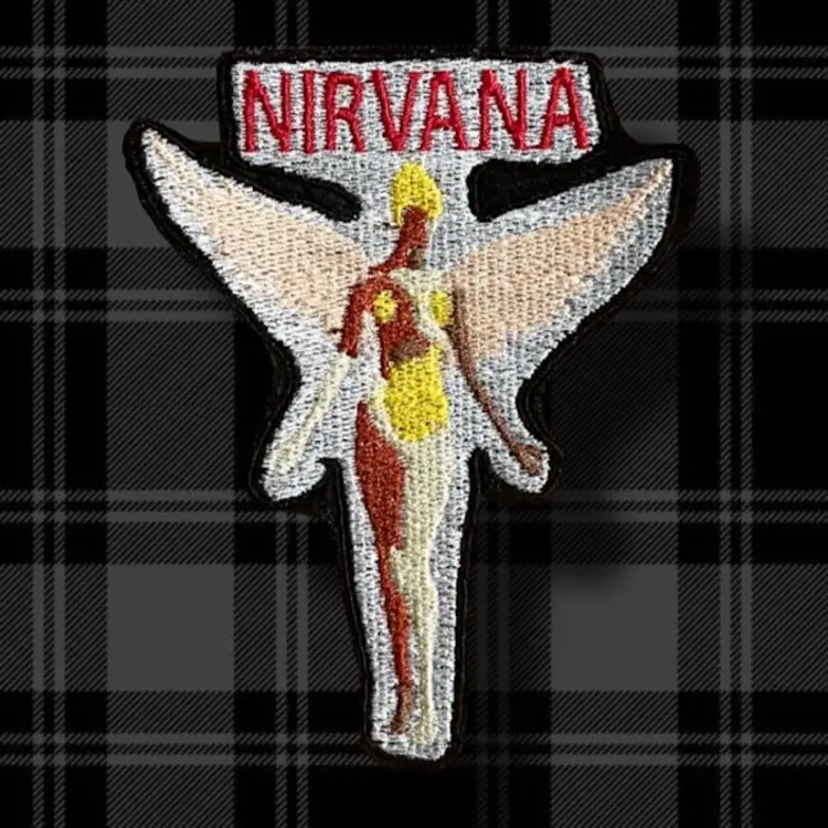 Nirvana In Utero Album Cover Embroidered Patch