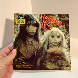 The Dark Crystal Book 1982 AS IS