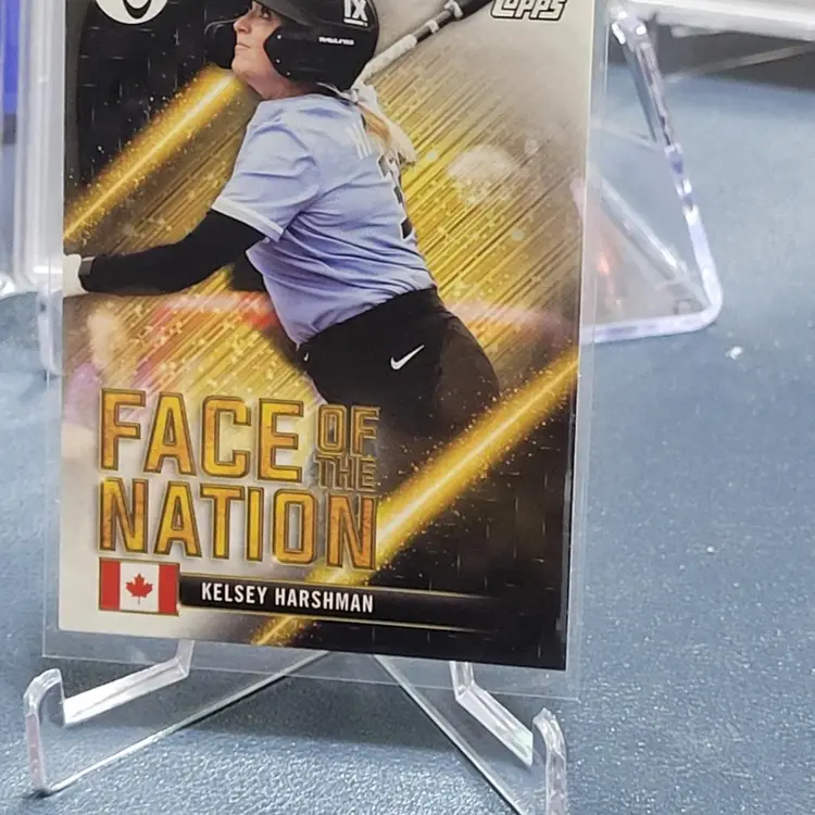 2023 Topps Athletes Unlimited Face of the Nation #FN-14 Kelsey Harshman