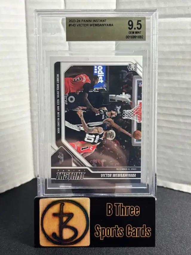 VICTOR WEMBANYAMA 2023-24 Panini Instant #143 1/2951 BGS 9.5 Gem Mint RC