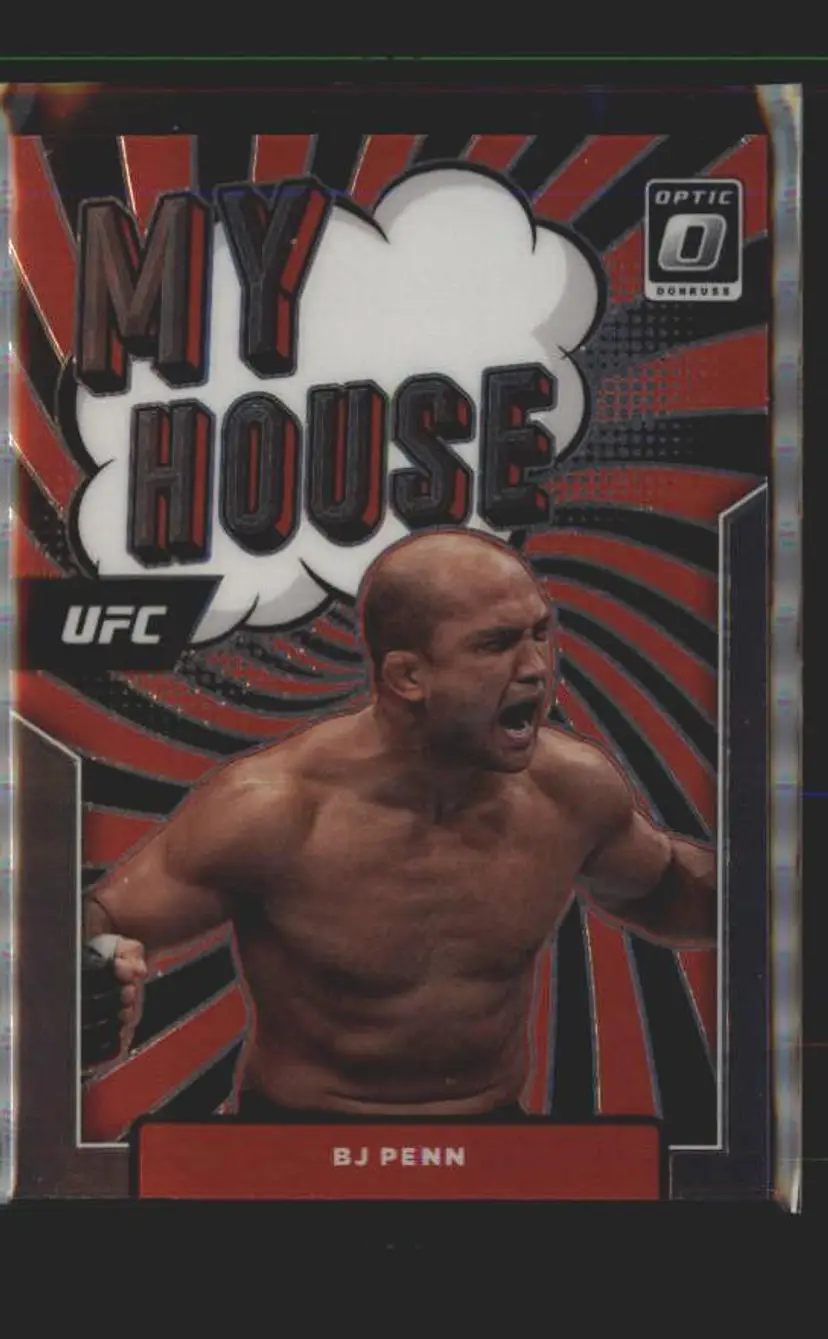 2022 Donruss Optic UFC #17 BJ Penn My House - (138) -