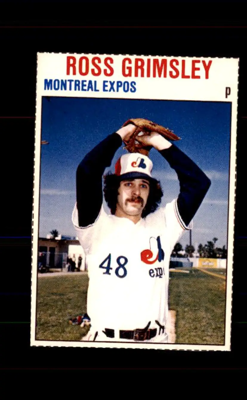 1979 Hostess #5 Ross Grimsley - (pk4) - Montreal Expos