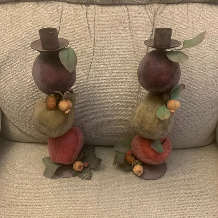 Fruit Candle Holders