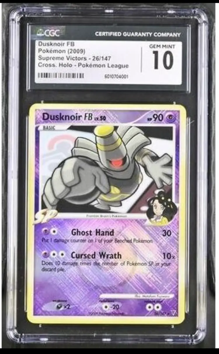 Dusknoir FB 26/147 Supreme Victors Cross Holo CGC 10 Pokemon
