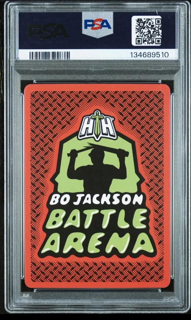 TREVER LAWRENCE “Lawman” 2025 Bo Jackson Battle Arena Blue Headliner Battlefoil PSA 10