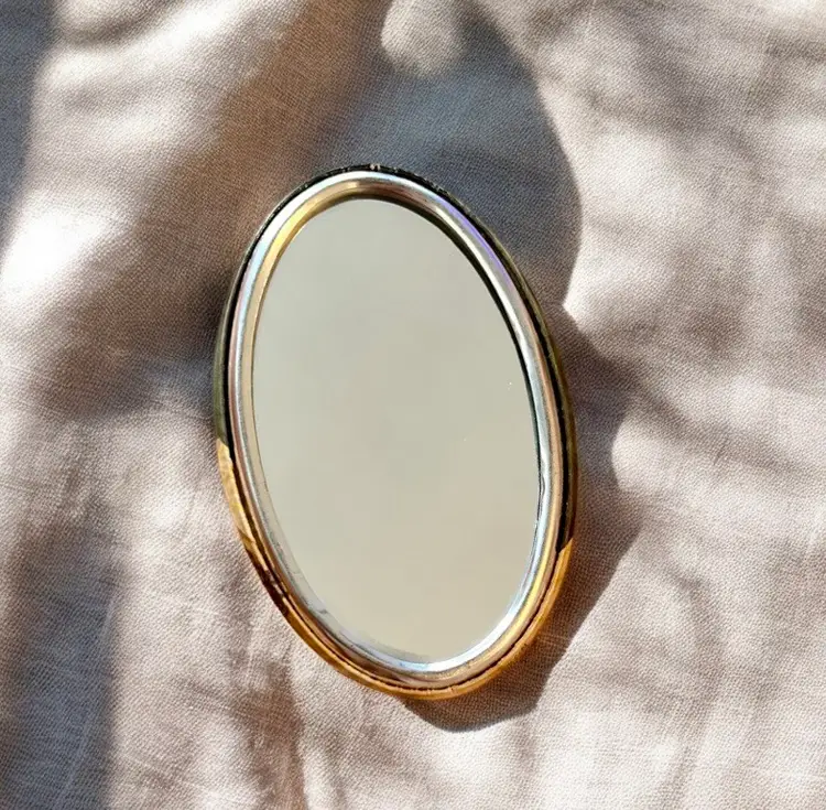 Vintage 1973 Celluloid Coca-Cola Licensed Pocket Mirror “Drink Coca-Cola”