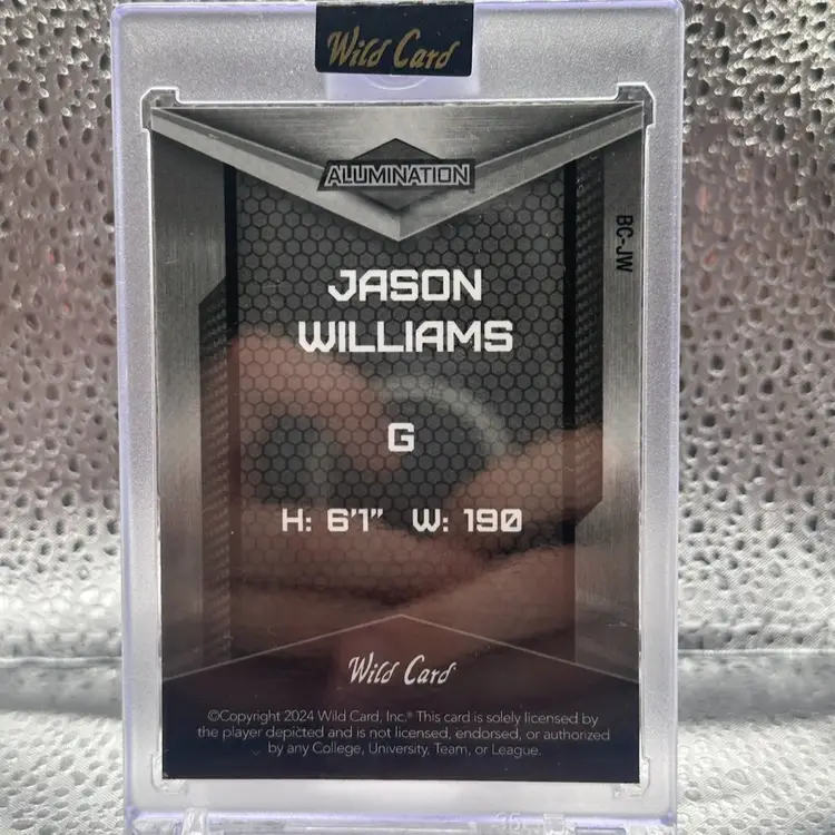 Jason Williams 2024 Wild Card Purple /10