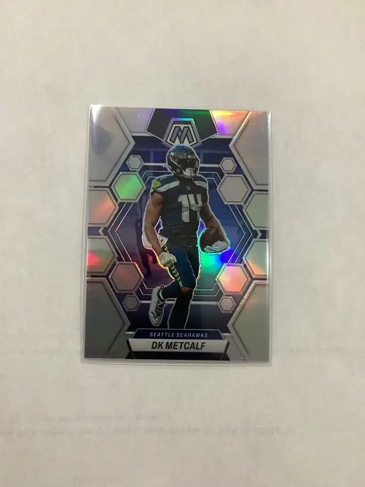 2023 Panini Mosaic DK Metcalf Variation Silver Prizm Parallel SP