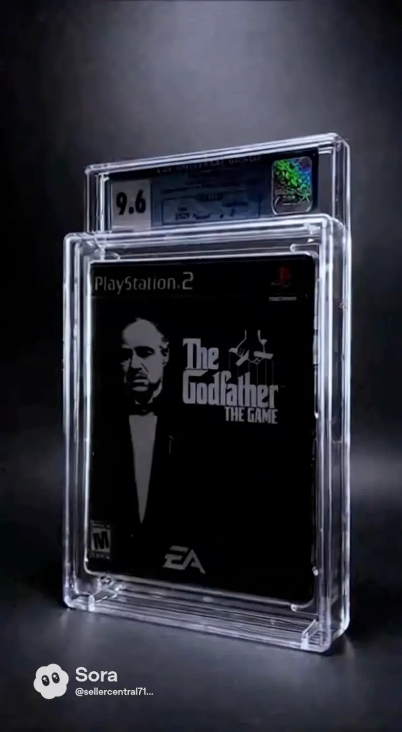 THE GODFATHER PS2 CGC 9.6 BRAND NEW FACTORY SEAL
