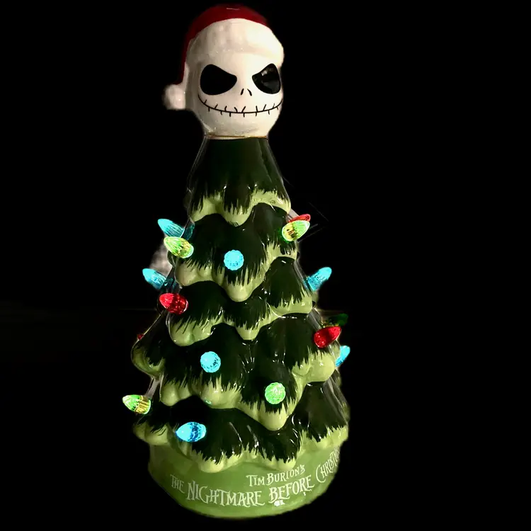 Jack Skellington Santa Halloween Christmas Light-Up Christmas Tree Disney