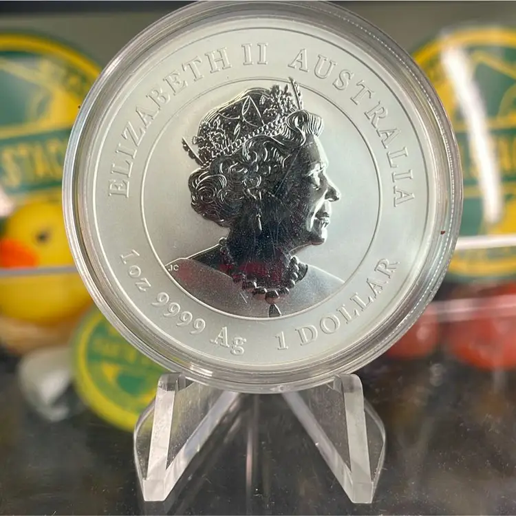 2023 1 oz Australian Silver Lunar Rabbit Coin (BU)