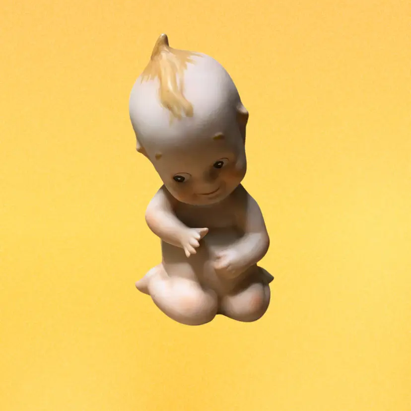 10a. Ceramic Kewpie Figurine Made in Japan