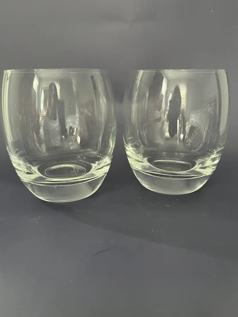 LUIGI BORMIOLI -Signed ! Michelangelo Masterpiece 12 Oz Drinking Glasses(2)