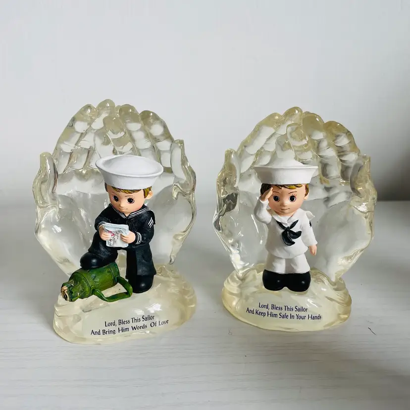 Hamilton Collection In The Lord’s Hands US Navy Military Blessing Sailor Figurine