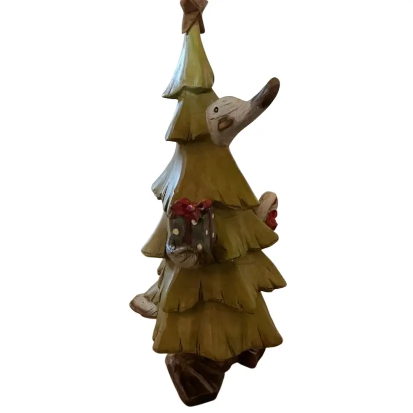 Tii Collectors Duck In A Tree Figurine