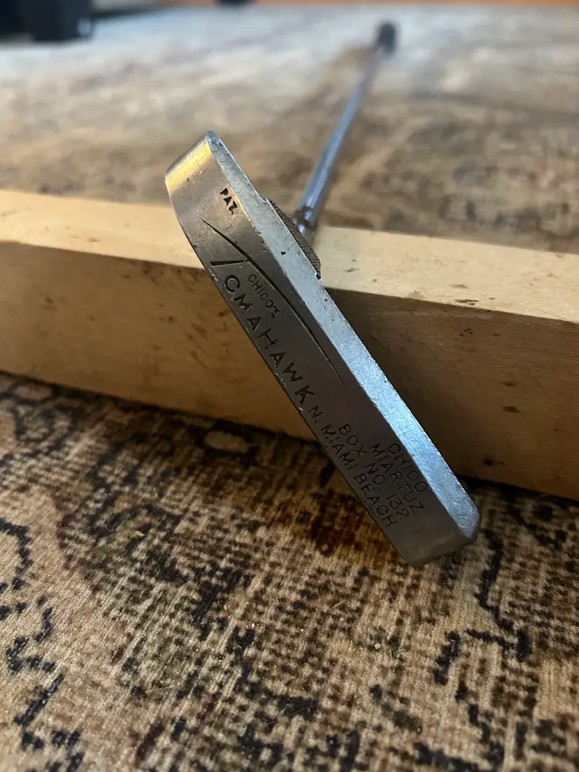 Chico Tomahawk Putter with Steel Shaft