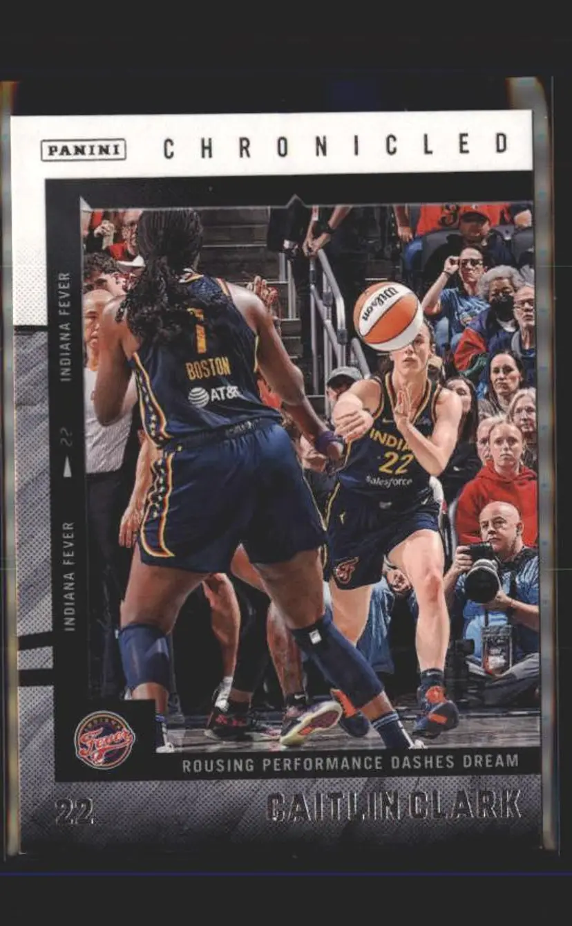 2025 Panini Caitlin Clark Chronicled #38 Caitlin Clark - (137) - Indiana Fever