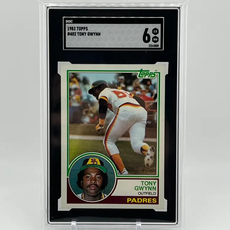 1983 Topps - #482 Tony Gwynn (RC) - SGC 6