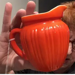 Orange Pitcher